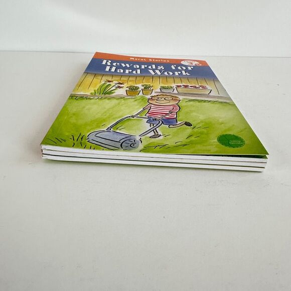 Moral Stories Level 3 Early Readers, 3 books-Consequences, Hard Work, Mistakes - Picture 7 of 9